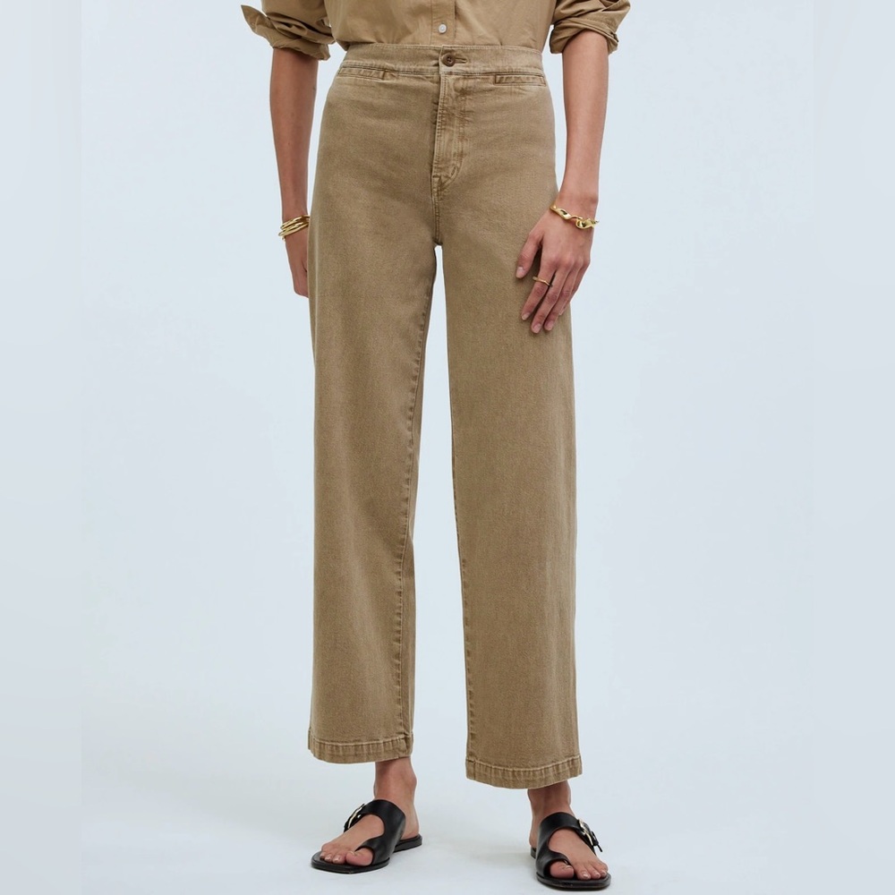 Madewell Emmett Wide Leg Crop size 26
